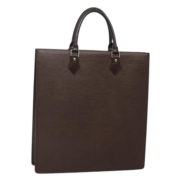 LOUIS VUITTON Epi Sac Plat Hand Bag Mocha M5908D LV Auth 128601 - Picture 1 of 16
